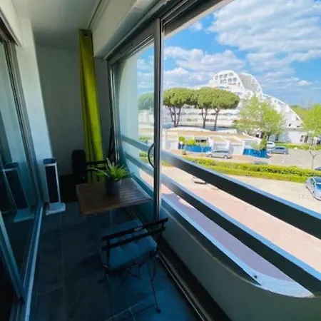Havre De Sable - Wifi - Plage 250M - Centre Ville A Proximite - Pas De Parking Mais Gratuit Dans La Rue La Grande-Motte Exterior photo